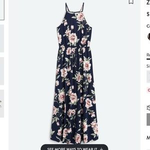 FRENCH GREY Zoe Knit Maxi Dress